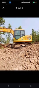 รถแม็คโครkomatsu pc130-7ใช้งานดี มีทะเบียน ราคา6.7แสน