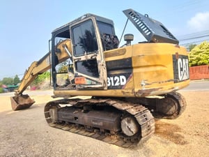 ขายแม็คโครcat 312มีทะเบียน ใช้งานดี ราคา3.5แสน