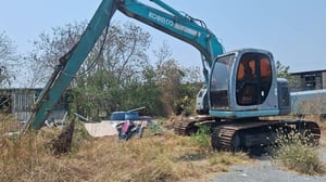 ขายแม็คโครkobelco sk135 อาร์มยาว ใช้งานปกติ ใบอินวอย ราคา680,000 ขายแม็คโครkobelco sk135 อาร์มยาว ใช้งานปกติ ใบอินวอย ราคา680,000