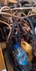 ขายรถแม็คโคร komatsu pc120-5 ใช้งานดี ใบซื้อvาย ราคาถูก275,000