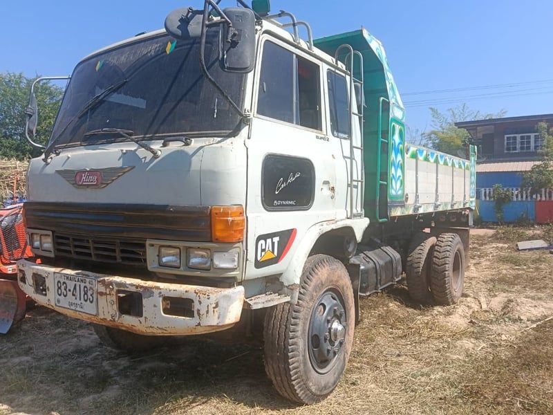 รถ6ล้อดั้มhino kh300 150แรง ใช้งานดี มีทะเบียน ราคา2.3แสน