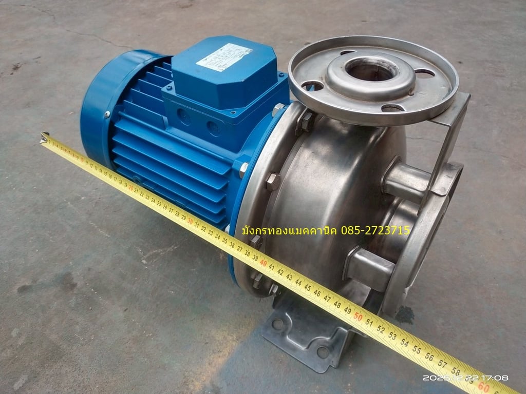 **งานสวยๆ มาแล้วค่า** ปั๊มน้ำแรงดัน Ebara หัวปั๊มสแตนเลส ขนาด 7.5 แรง ใช้ไฟสามเฟส 380V ท่อน้ำเข้า 2.5 นิ้ว ออก 1.5 นิ้ว ส่งสูง 47 เมตร ได้ปริมาณน้ำ 700 ลิตรต่อนาที  สภาพสวย เดิมๆ ลองน้ำแล้วแรงจัด เก็บงานให้หมดแล้วพร้อมใช้งาน ราคา 12,500 บาทไม่รวมส่ง