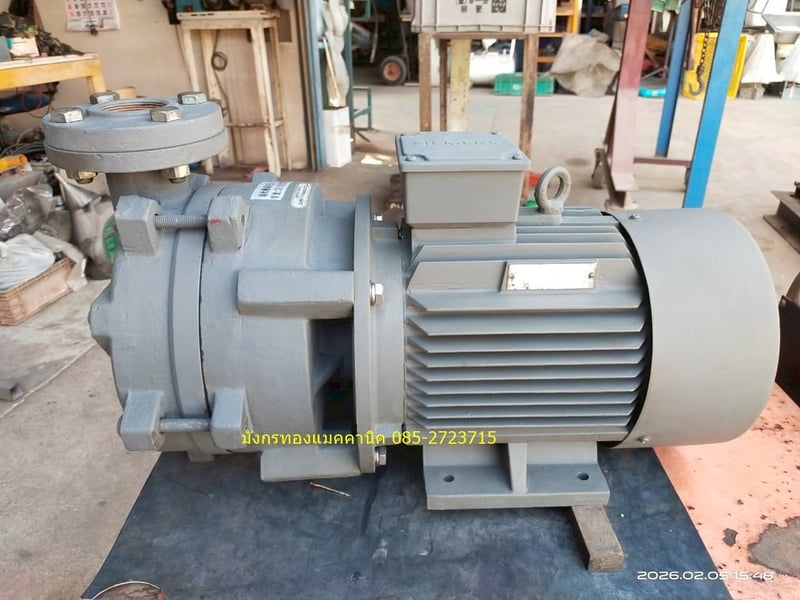 ปั๊มน้ำ siemens แบบล่อน้ำตัวเอง ขนาด 7.5 แรง ใช้ไฟสามเฟส 380V ท่อน้ำเข้าออก 2 นิ้ว ใบพัดเดี่ยวสแตนเลส สภาพสวย ใช้งานได้ปกติ ราคา 18,000 บาทไม่รวมส่ง