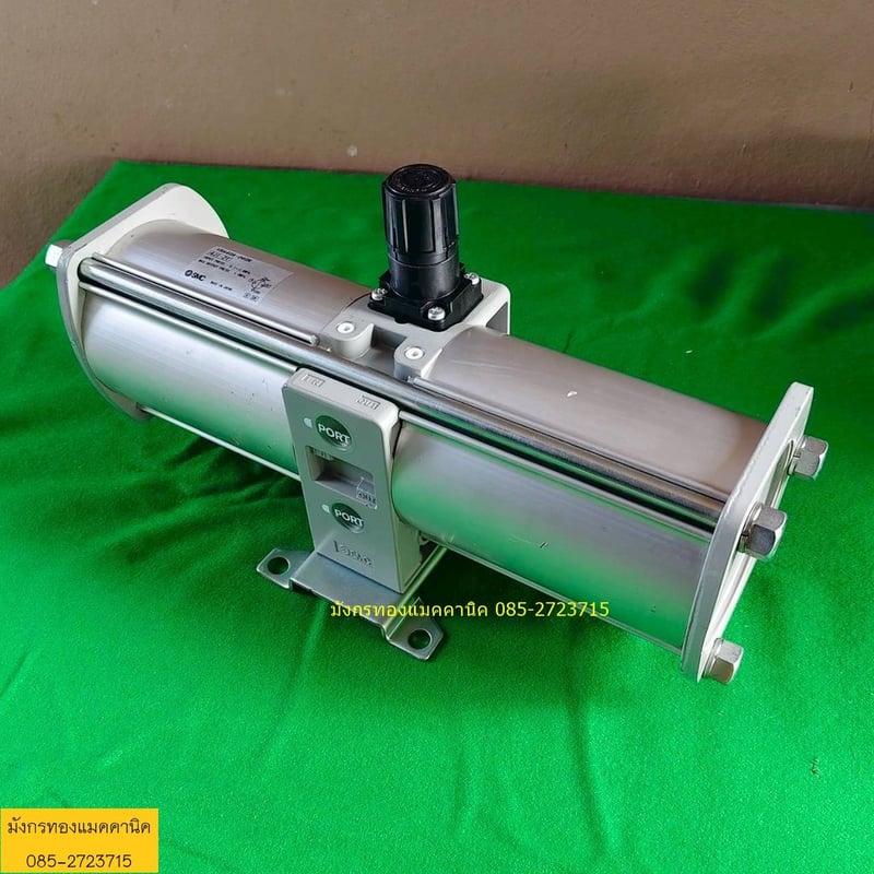 Booster เพิ่มแรงดันลม SMC รุ่น VBA40A-04GN ของใหม่ มีรอยจากการขนย้าย ใช้งานได้ปกติ ราคาตัวละ 1,500 บาทไม่รวมส่ง มี 5 ตัว