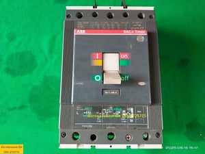 เบรกเกอร์  ABB ขนาด 630A สภาพดี ใช้งานได้ปกติ ตัวละ 4,000 บาทไม่รวมส่ง มี 2 ตัว