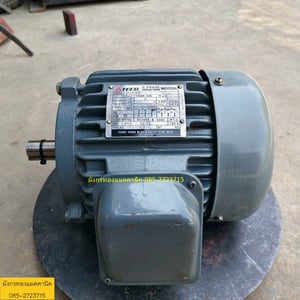 มอเตอร์ Teco ขนาด 1.5 แรง ใช้ไฟสามเฟส 380V  ความเร็วรอบ 1410 รอบต่อนาที สภาพสวย เดิมๆหมุนนิ่ม ราคา 1,700 บาทไม่รวมส่ง