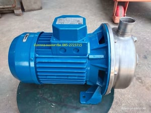 ปั๊มน้ำ Ebara ขนาด 2 แรง ใช้ไฟสามเฟส 380V หัวปั๊มสแตนเลส ขนาดท่อ 1.5x1 นิ้ว ส่งสูง 34 เมตร ได้ปริมาณน้ำ 80 -250 ลิตรต่อนาที สภาพดี ใช้งานได้ปกติ ราคา 4,500 บาทไม่รวมส่งค่ะ