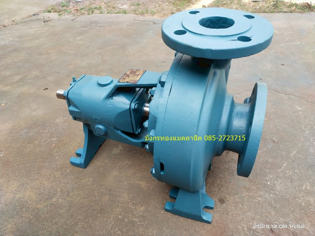 ปั๊มน้ำ Calpeda รุ่น N 50-200A  ท่อน้ำเข้า 2.5 นิ้ว ออก 2 นิ้ว ส่งสูง 55 เมตร ได้น้ำสูงสุด 1,000 ลิตรต่อนาที ใช้กับมอเตอร์ 15 แรง หรือเครื่องยนต์ 60 แรง ใบพัดสวย พร้อมใช้งาน ตัวละ 6,500 บาทไม่รวมส่ง มี 1 ตัว