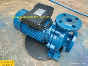 ปั๊มน้ำหอยโข่ง Lucky Pro รุ่น MFM32 160B-1 ขนาด 3 แรง ใช้ไฟบ้าน 220V อัตราส่งสูง 35 เมตร ได้ปริมาณน้ำ 400 ลิตรต่อนาที ท่อน้ำเข้า 2 นิ้ว ออก 1.2 นิ้ว สภาพสวย เช็คสภาพให้แล้วพร้อมใช้งาน ราคา 5,500 บาทไม่รวมส่ง