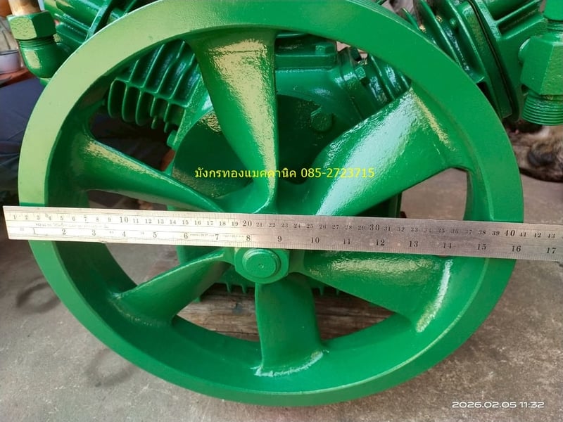 หัวปั๊มลม สามสูบ ประมาณ 15 แรง เช็ควาล์วใหม่แล้ว ลมอัดดี เก็บงานขัดสนิมทำสีใหม่ งานดี ไม่มีเนมเพทแจ้ง ใช้งานได้ปกติ ราคา 12,000 บาทไม่รวมส่ง หัวปั๊มลม สามสูบ ประมาณ 15 แรง เช็ควาล์วใหม่แล้ว ลมอัดดี เก็บงานขัดสนิมทำสีใหม่ งานดี ไม่มีเนมเพทแจ้ง ใช้งานได้ปกติ ราคา 12,000 บาทไม่รวมส่ง