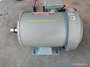 มอเตอร์มิตซูบิชิ ขนาด 1 แรง ใช้ไฟสามเฟส 220 380V  ความเร็วรอบ 1400 รอบต่อนาที ขดลวดเดิม หมุนนิ่ม เก็บสีใหม่พร้อมใช้งาน ราคา 1,600 บาทไม่รวมส่ง