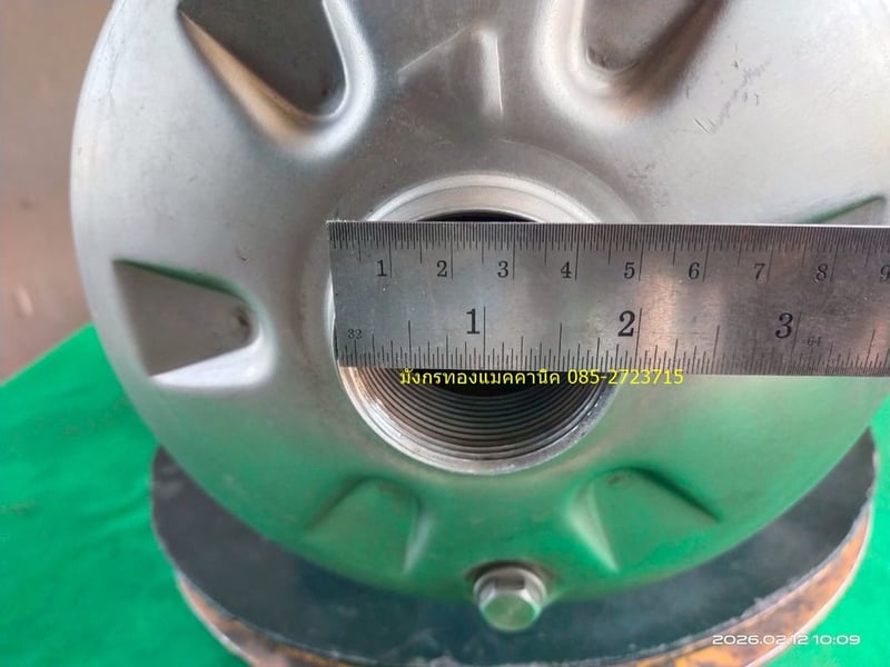 ปั๊มน้ำ Ebara ขนาด 2 แรง ใช้ไฟสามเฟส 380V หัวปั๊มสแตนเลส ขนาดท่อ 1.5x1 นิ้ว ไม่มีเนมเพทปั๊ม วัดกระแสแล้วได้ประมาณ 2 แรง ทดสอบแล้วน้ำแรงดันดี  ใช้งานได้ปกติ ราคา 4,500 บาทไม่รวมส่งค่ะ