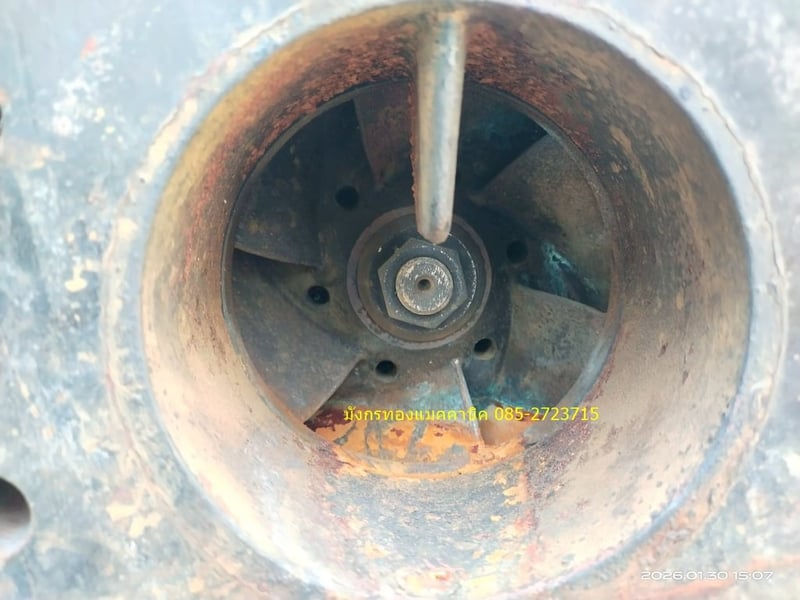 ปั๊มน้ำ Grundfos รุ่น 125x100-400 มอเตอร์ Brook ขนาด 40 แรง ใช้ไฟสามเฟส 380V ความเร็วรอบ 1470 รอบต่อนาที ใบพัดทองเหลือง 16 นิ้ว วัดจริง 17 นิ้ว ท่อน้ำเข้า 5 นิ้ว ออก 4 นิ้ว ส่งสูง 56 เมตร ได้ปริมาณน้ำ 3,500 ลิตรต่อนาที  ใบพัดสวย มอเตอร์หมุนนิ่ม สภาพสวย ราคา 40,000 บาทไม่รวมส่ง