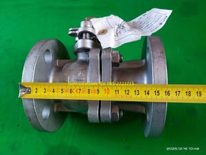 บอลวาล์วสแตนเลส KITZ รุ่น 10K-40 S14A ขนาด 1.5 นิ้ว สแตนเลสเกรด 14A เทียบเท่าเกรด 316 ทนการกัดกร่อนได้ดีกว่าเกรด 304 สภาพใหม่ป้ายห้อย ไม่มีด้าม ราคา 1,500 บาทไม่รวมส่ง บอลวาล์วสแตนเลส KITZ รุ่น 10K-40 S14A ขนาด 1.5 นิ้ว สแตนเลสเกรด 14A เทียบเท่าเกรด 316 ทนการกัดกร่อนได้ดีกว่าเกรด 304 สภาพใหม่ป้ายห้อย ไม่มีด้าม ราคา 1,500 บาทไม่รวมส่ง