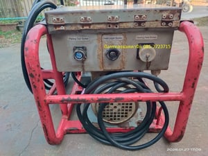 ชุดปั๊มไฮดรอลิก (ไม่รวมกระบอก) ใช้ไฟบ้าน 220V  เดิมใช้เป็นเครื่องเชื่อมท่อพีอีแบบไฮดรอลิก ตัวปั๊มใช้งานได้ปกติ จุดขั้วต่ออื่นไม่ได้ลอง ราคา 5,500 บาทไม่รวมส่ง