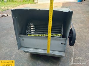 พัดลมหอยโข่ง พัดลมโบลเวอร์ ขนาด 1 แรง ใช้ไฟสามเฟส 380V โข่งใหญ่ ขนาดตามภาพ ลมแรงดี ราคา 3,000 บาทไม่รวมส่ง