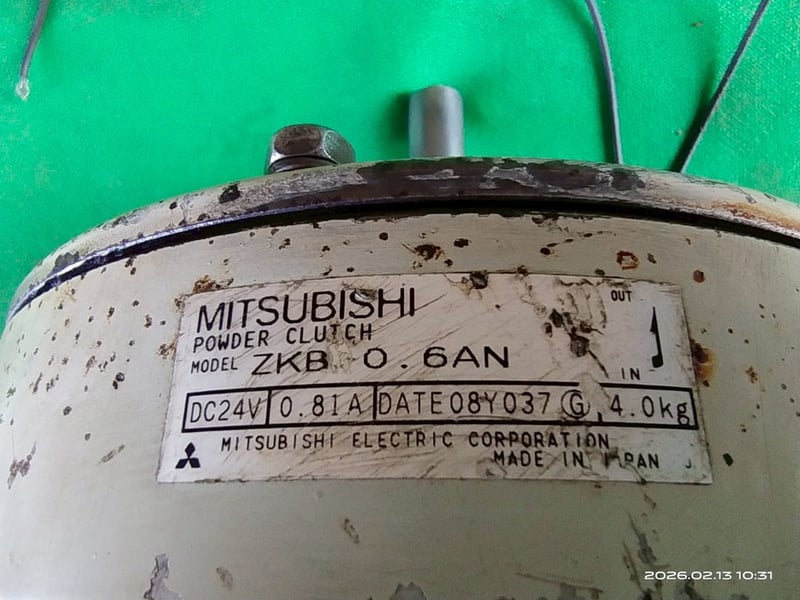 คลัทช์ไฟฟ้า มิตซูบิชิ ใช้ไฟ 24VDC  สภาพดี ใช้งานได้ปกติ ราคา 600 บาทไม่รวมส่ง