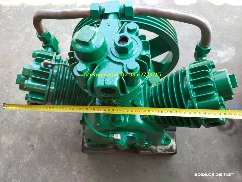 หัวปั๊มลม สามสูบ ประมาณ 15 แรง เช็ควาล์วใหม่แล้ว ลมอัดดี เก็บงานขัดสนิมทำสีใหม่ งานดี ไม่มีเนมเพทแจ้ง ใช้งานได้ปกติ ราคา 12,000 บาทไม่รวมส่ง หัวปั๊มลม สามสูบ ประมาณ 15 แรง เช็ควาล์วใหม่แล้ว ลมอัดดี เก็บงานขัดสนิมทำสีใหม่ งานดี ไม่มีเนมเพทแจ้ง ใช้งานได้ปกติ ราคา 12,000 บาทไม่รวมส่ง