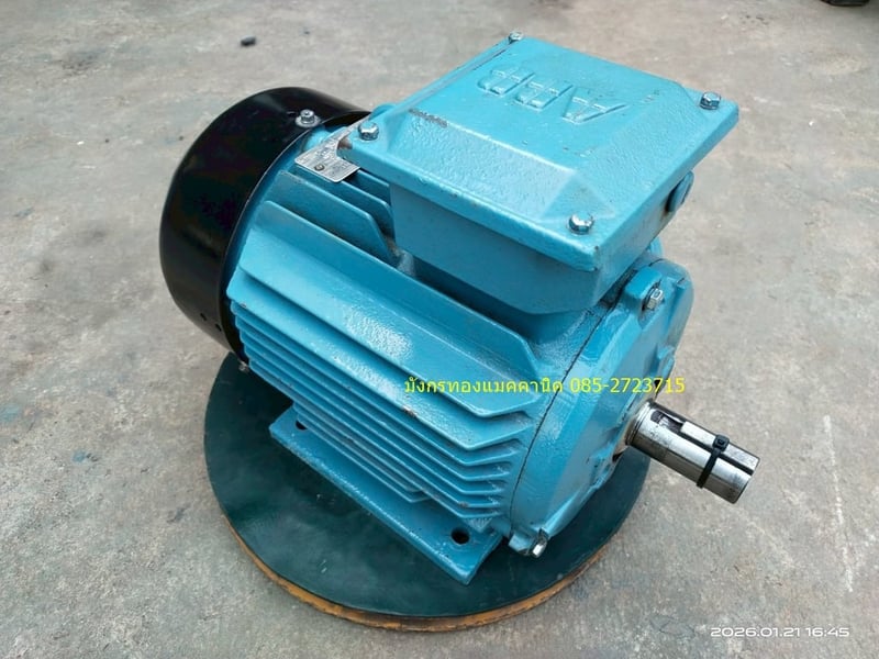 มอเตอร์ ABB  ขนาด 3 แรง ใช้ไฟสามเฟส 380V ความเร็วรอบ 1430 รอบต่อนาที เดิมๆ หมุนนิ่ม สภาพสวย พร้อมใช้งาน ราคา 3,300 บาทไม่รวมส่ง