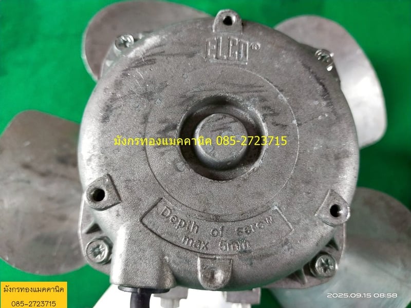 พัดลมระบายความร้อนตู้แช่ ยี่ห้อ ELCO ขนาด 16W ใช้ไฟบ้าน 220V ใบพัด 9 นิ้ว ใบพัดอลูมิเนียม สภาพดี ใช้งานได้ปกติ ตัวละ 300 บาทไม่รวมส่ง มี 16 ตัว พัดลมระบายความร้อนตู้แช่ ยี่ห้อ ELCO ขนาด 16W ใช้ไฟบ้าน 220V ใบพัด 9 นิ้ว ใบพัดอลูมิเนียม สภาพดี ใช้งานได้ปกติ ตัวละ 300 บาทไม่รวมส่ง มี 16 ตัว