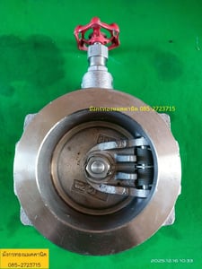 เวเฟอร์เช็ควาล์วสแตนเลส KITZ ขนาด 4 นิ้ว มีกลไกสปริงในตัว ป้องกันการไหลย้อนกลับ สแตนเลสเกรด 13A หรือเทียบเกรด 304 ทนการกัดกร่อนได้ดี สภาพใหม่มาก ราคา 2,500 บาทไม่รวมส่ง เวเฟอร์เช็ควาล์วสแตนเลส KITZ ขนาด 4 นิ้ว มีกลไกสปริงในตัว ป้องกันการไหลย้อนกลับ สแตนเลสเกรด 13A หรือเทียบเกรด 304 ทนการกัดกร่อนได้ดี สภาพใหม่มาก ราคา 2,500 บาทไม่รวมส่ง