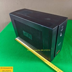 เครื่องสำรองไฟ APC ขนาด 950VA 480W  ไม่มีแบตเตอรี่ให้  มีรอยการใช้งาน สภาพดี ใช้งานได้ดีปกติ ราคาตัวละ 800 บาทไม่รวมส่ง มี 1 ตัว