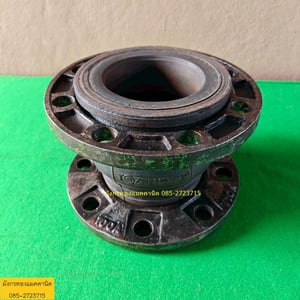 ข้ออ่อนยางลอนเดี่ยว Tozen  ขนาด 4 นิ้ว หน้าแปลน 10K  สภาพดี ราคา 1,000 บาทไม่รวมส่ง