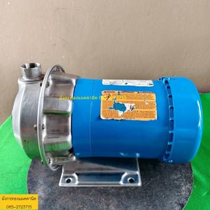 ปั๊มน้ำ ยี่ห้อ Emerson ขนาดมอเตอร์ 3.4 แรง ไฟ 380V หัวปั๊มสแตนเลส ท่อเข้า 1.5 นิ้ว ท่อน้ำออก 1 นิ้ว สภาพสวย มอเตอร์ใช้งานได้ดีปกติ ราคา 3,500 บาทไม่รวมส่ง