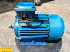 มอเตอร์ INLINE  ขนาด 2 แรง ใช้ไฟสามเฟส 380V ความเร็วรอบ 1390 รอบต่อนาที ลวดเดิม หมุนนิ่ม ใช้งานได้ปกติ ราคา 2,300 บาทไม่รวมส่ง