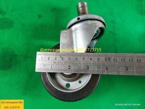 ลูกล้อ Hammer ขนาด 4 นิ้ว เกลียว 22 มิล มีเบรก 2 ล้อ ล้อยางยังสวย เข็นนิ่มไม่เป็นรอย ล้อหมุนได้รอบ 4 ล้อ ล้อลื่นดี สภาพดี จัดชุด 4 ล้อ 450 บาทไม่รวมส่ง มี 3 ชุด