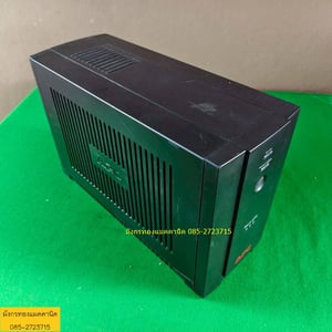 เครื่องสำรองไฟ APC ขนาด 950VA 480W  ไม่มีแบตเตอรี่ให้  มีรอยการใช้งาน สภาพดี ใช้งานได้ดีปกติ ราคาตัวละ 800 บาทไม่รวมส่ง มี 1 ตัว
