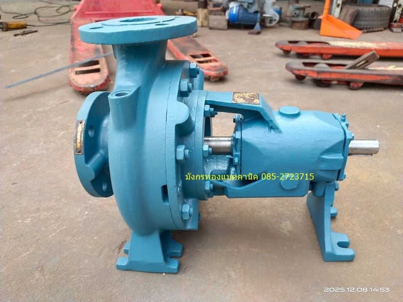 ปั๊มน้ำ Calpeda รุ่น N 50-200A  ท่อน้ำเข้า 2.5 นิ้ว ออก 2 นิ้ว ส่งสูง 55 เมตร ได้น้ำสูงสุด 1,000 ลิตรต่อนาที ใช้กับมอเตอร์ 15 แรง หรือเครื่องยนต์ 60 แรง ใบพัดสวย พร้อมใช้งาน ตัวละ 6,500 บาทไม่รวมส่ง มี 1 ตัว