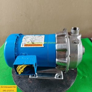 ปั๊มน้ำ ยี่ห้อ Emerson ขนาดมอเตอร์ 3.4 แรง ไฟ 380V หัวปั๊มสแตนเลส ท่อเข้า 1.5 นิ้ว ท่อน้ำออก 1 นิ้ว สภาพสวย มอเตอร์ใช้งานได้ดีปกติ ราคา 3,500 บาทไม่รวมส่ง