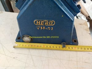 หัวปั๊มลม HERO  VH-51  สองลูกสูบ ลมอัดดี สภาพสวย ราคา 2,000 บาทไม่รวมส่ง
