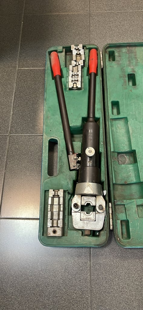 ครีมย้ำครีมย้ำหางปลาไฮดรอลิค