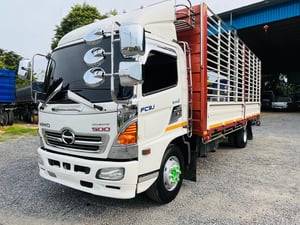HINO FC 175แรงม้า รถบรรทุก 6ล้อ กระบะคอกสูง ปี2019