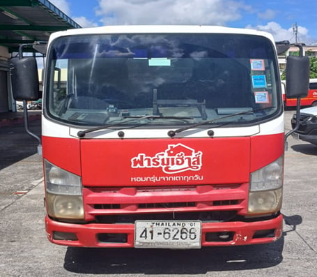 ISUZU NLR 130แรงม้า รถบรรทุก 4ล้อ ตู้แห้ง ปี2010