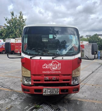 ISUZU NLR รถบรรทุก 4ล้อ ตู้แห้ง ปี2014