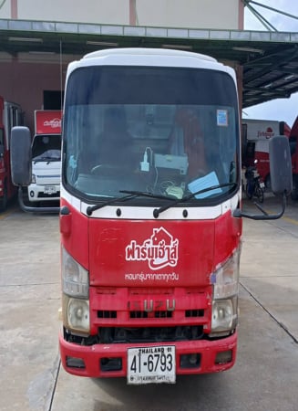 ISUZU NLR รถบรรทุก 4ล้อ ตู้แห้ง ปี2014