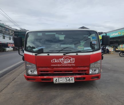 ISUZU NLR รถบรรทุก 4ล้อ ตู้แห้ง ปี2010