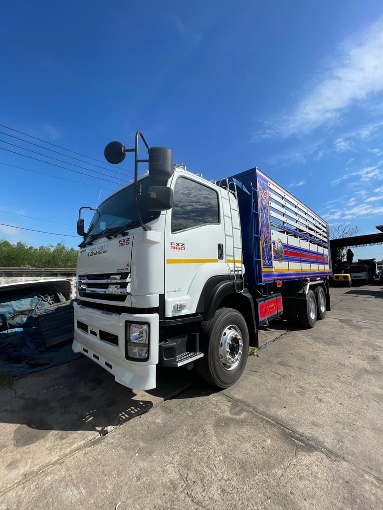 ISUZU FXZ 360 ดั้มพ์ ปี62 ท่อทอง 10น็อต แม่เดี่ยว ISUZU FXZ 360 ดั้มพ์ ปี62 ท่อทอง 10น็อต แม่เดี่ยว