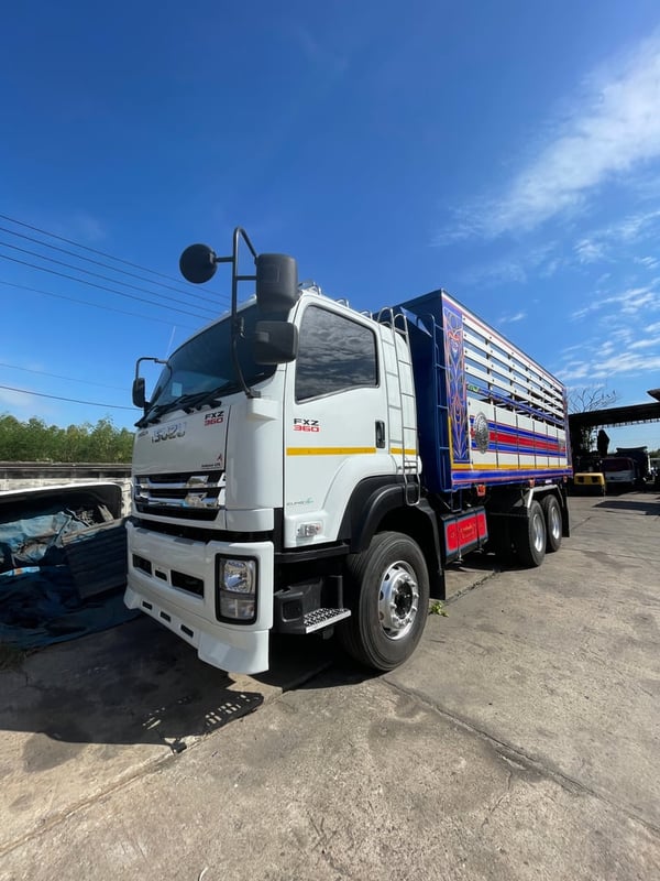 ISUZU FXZ 360 ดั้มพ์ ปี62 ท่อทอง 10น็อต แม่เดี่ยว
