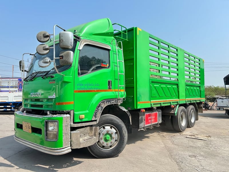 ISUZU FVM 300แรงม้า กระบะคอกสูง ปี2552