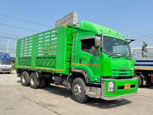 ISUZU FVM 240แรงม้า 10ล้อ กระบะคอกสูง ปี2552