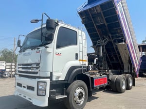 ISUZU FXZ 360แรงม้า รถบรรทุก 10ล้อ ดั้มพ์ ปี2562
