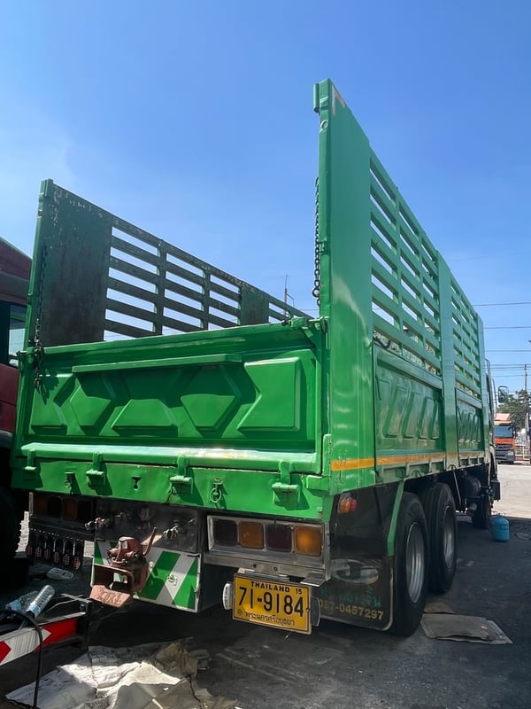 ISUZU FVM 240แรงม้า 10ล้อ กระบะคอกสูง ปี2552