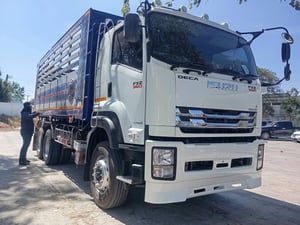 ISUZU FXZ 360แรงม้า รถบรรทุก 10ล้อ ดั้มพ์ ปี2562