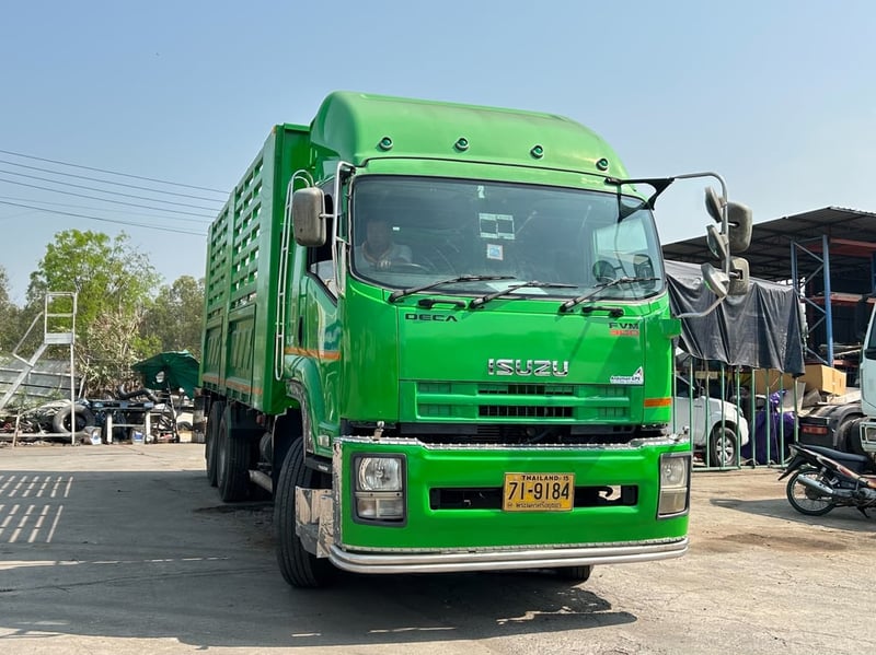 ISUZU FVM 300แรงม้า กระบะคอกสูง ปี2552