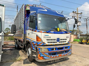 HINO FL 212แรงม้า 10ล้อ คอกเกษตรเพลาเดียว ปี2557