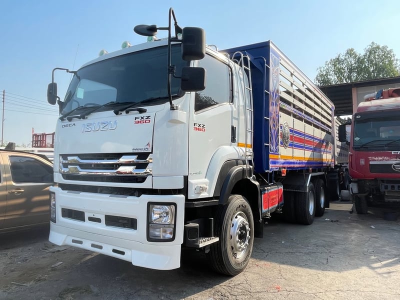 ISUZU FXZ 360แรงม้า รถบรรทุก 10ล้อ ดั้มพ์ ปี2562